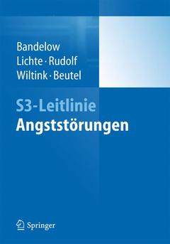 Couverture de l’ouvrage S3-Leitlinie Angststörungen