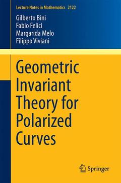 Couverture de l’ouvrage Geometric Invariant Theory for Polarized Curves