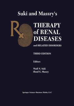 Cover of the book Suki and Massry’s Therapy of Renal Diseases and Related Disorders
