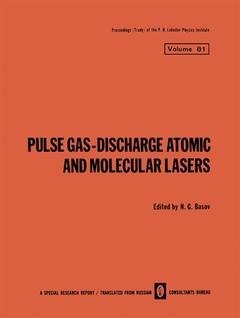Couverture de l’ouvrage Pulse Gas-Discharge Atomic and Molecular Lasers