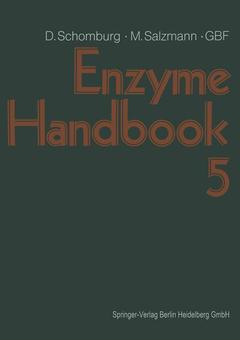 Couverture de l’ouvrage Enzyme Handbook