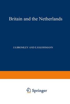 Couverture de l’ouvrage Britain and the Netherlands