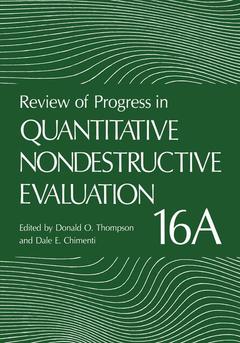 Cover of the book Review of Progress in Quantitative Nondestructive Evaluation