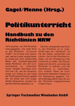 Cover of the book Politikunterricht
