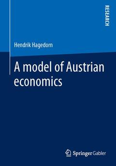 Couverture de l’ouvrage A model of Austrian economics