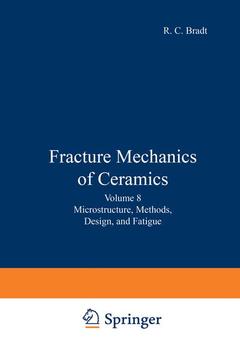 Couverture de l’ouvrage Fracture Mechanics of Ceramics