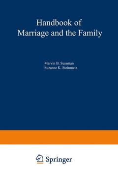 Couverture de l’ouvrage Handbook of Marriage and the Family