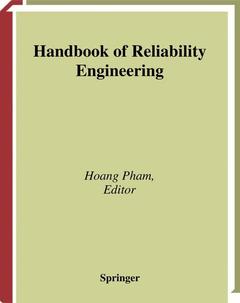 Couverture de l’ouvrage Handbook of Reliability Engineering
