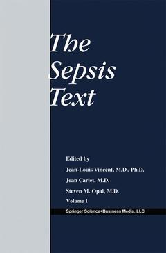 Couverture de l’ouvrage The Sepsis Text