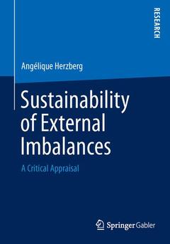 Couverture de l’ouvrage Sustainability of External Imbalances