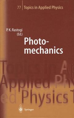 Couverture de l’ouvrage Photomechanics