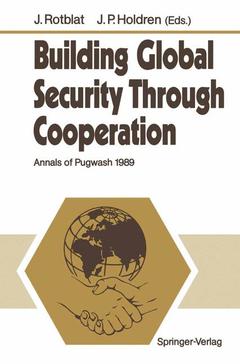 Couverture de l’ouvrage Building Global Security Through Cooperation
