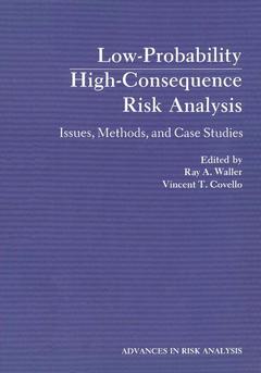 Cover of the book Low-Probability High-Consequence Risk Analysis