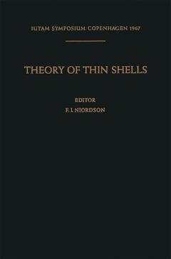 Cover of the book Theory of Thin Shells