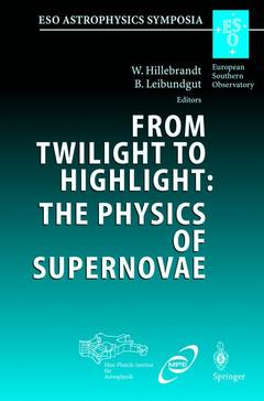 Couverture de l’ouvrage From Twilight to Highlight: The Physics of Supernovae
