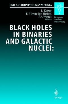 Cover of the book Black Holes in Binaries and Galactic Nuclei: Diagnostics, Demography and Formation