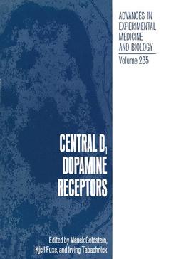 Couverture de l’ouvrage Central D1 Dopamine Receptors