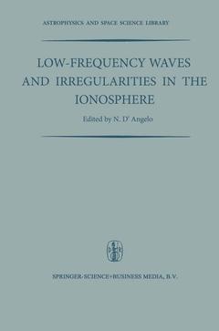 Cover of the book Low-Frequency Waves and Irregularities in the Ionosphere