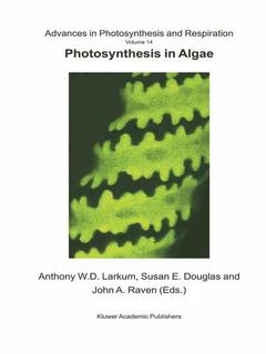 Couverture de l’ouvrage Photosynthesis in Algae