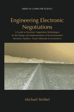 Cover of the book Engineering Electronic Negotiations