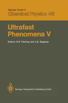 Couverture de l’ouvrage Ultrafast Phenomena V