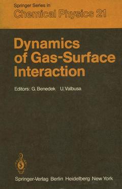 Couverture de l’ouvrage Dynamics of Gas-Surface Interaction