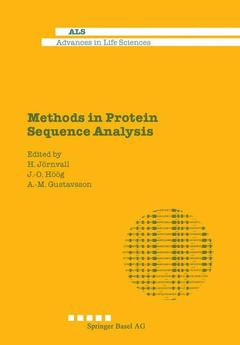 Couverture de l’ouvrage Methods in Protein Sequence Analysis