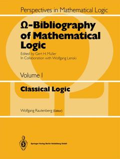Couverture de l’ouvrage Ω-Bibliography of Mathematical Logic