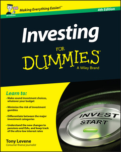 Couverture de l’ouvrage Investing for Dummies - UK