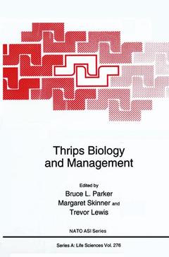Couverture de l’ouvrage Thrips Biology and Management