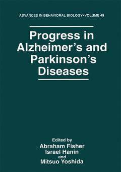 Couverture de l’ouvrage Progress in Alzheimer's and Parkinson's Diseases