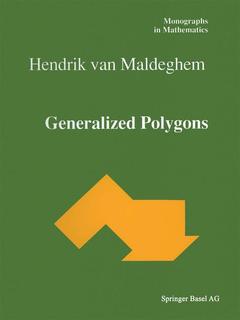 Couverture de l’ouvrage Generalized Polygons