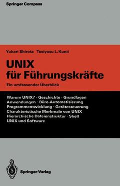 Cover of the book UNIX für Führungskräfte