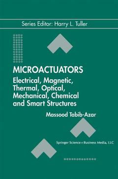 Couverture de l’ouvrage Microactuators