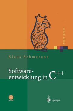 Couverture de l’ouvrage Softwareentwicklung in C++