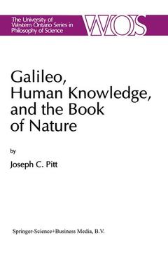 Couverture de l’ouvrage Galileo, Human Knowledge, and the Book of Nature