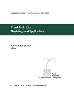 Couverture de l’ouvrage Plant Nutrition - Physiology and Applications