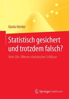 Couverture de l’ouvrage Statistisch gesichert und trotzdem falsch?