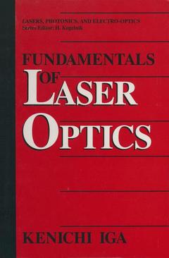 Couverture de l’ouvrage Fundamentals of Laser Optics