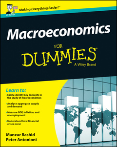 Couverture de l’ouvrage Macroeconomics For Dummies - UK