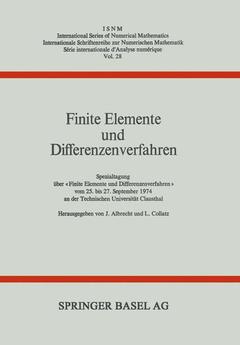 Couverture de l’ouvrage Finite Elemente und Differenzenverfahren
