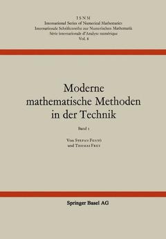 Couverture de l’ouvrage Moderne mathematische Methoden in der Technik