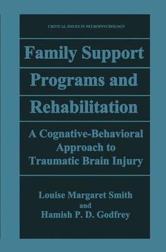 Couverture de l’ouvrage Family Support Programs and Rehabilitation