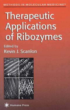 Couverture de l’ouvrage Therapeutic Applications of Ribozymes