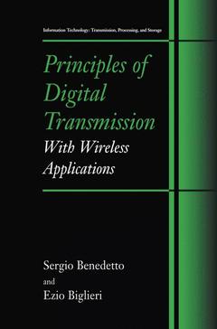 Couverture de l’ouvrage Principles of Digital Transmission
