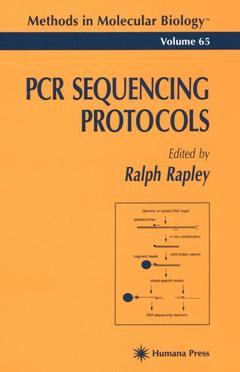 Couverture de l’ouvrage PCR Sequencing Protocols
