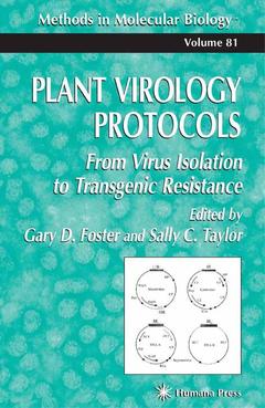 Couverture de l’ouvrage Plant Virology Protocols