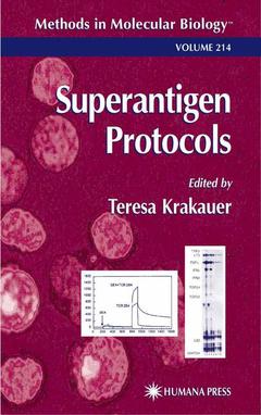 Couverture de l’ouvrage Superantigen Protocols