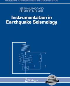 Cover of the book Instrumentation in Earthquake Seismology