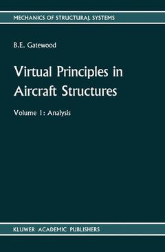 Couverture de l’ouvrage Virtual Principles in Aircraft Structures